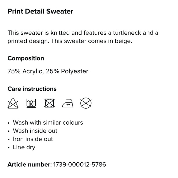 NA-KD Print Detail Sweater - Picture 7 of 10